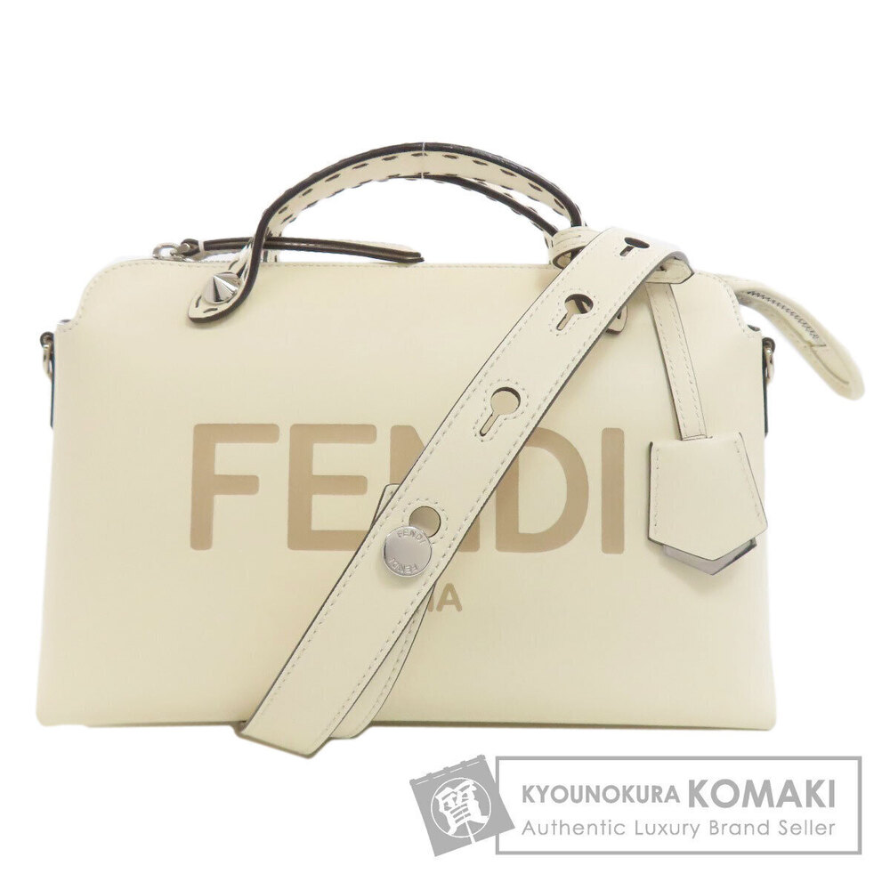 Fendi Bag Handbag Way By Shoulder Leather The Calfskin Black